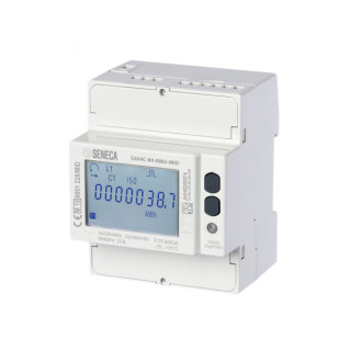 Energy Counter 1/5A three-phase 3/4 wire 4 DIN-Ethernet, MID, S504C6-ETH-MID-N, Seneca main