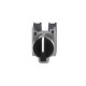 Selector switch, Harmony XB4 - ATEX D, metal, 22mm, 3 positions, black standard handle, stay put, screw clamp terminals, 2NO alt_view_3