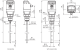 Līmeņa sensors šķidrumiem LFP0025-A4NMB LEVEL Switch, Continuous, 2 x PNP/NPN , 1 x 4..20mA/0..10V, without probe (ordered separately), connector M12 x 1, 5-pin, power supply 24V, Process connection G 3/4 1060171 Sick alt_view_2