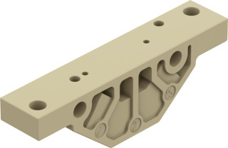 Sub-base  VABS-K2-10B-16-M6-P, 8122825 Festo main