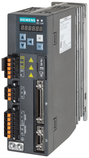 SINAMICS V90, 1 AC 200-240 V, 0,40 kW, IP20 / UL open type, FSB, 6SL3210-5FB10-4UA1, Siemens main