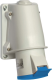 Kontaktligzda virsapmetuma, 2P+E, 6h, 250V, 16A, IP44, PKF16W423 Schneider Electric alt_view_2