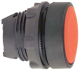 Head for non illuminated push button, Harmony XB5, plastic, flush, red, 22mm, spring return, unmarked alt_view_3