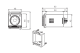 Termoregulators PT100, releja izeja, 230VAC, 0…60°C, TOS-B4RPXC Autonics alt_view_3