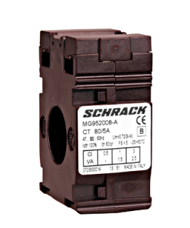 Current transformer 80/5A 21mm diameter, class 1, MG952008-A Schrack Technik