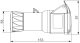 Wander kontaktligzda, Mureva PK, 16A, 3P+N+E, 400V, IP44 alt_view_2
