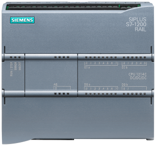 SIPLUS S7-1200 CPU 1214C DC/DC/DC T1 RAIL, 6AG2214-1AG40-1XB0, Siemens main