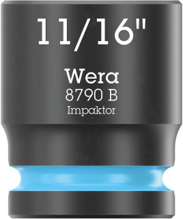 8790 B Impaktor socket with 3/8" drive, 11/16" x 30 mm, 05005521001 Wera main