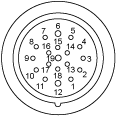 M23 ANGLE CONNECTOR 19 PINS alt_view_3