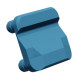 Integral hinge for connecting / stacking of HSELSZSK01, blue main