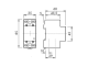Kontaktors 11kW, 4P, 4NO, 25A, spole 230VAC, BZ326461VM Schrack Technik alt_view_2