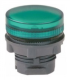 Head for pilot light, Harmony XB5, plastic, green, 22mm, plain lens, BA9s base fitting alt_view_3