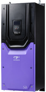Variable frequency drive, Optidrive P2, 75 KW, 3 PH in, 3 PH out, 150A, 380-480V, EMC Filter, Brake Chopper, TFT Display, IP55, Invertek Drives, ODP-2-64075-3KF4N-TN main