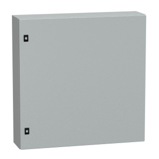 PanelSeT CRN plain door with mount.plate. H800xW800xD200 IP66 IK10 RAL7035.. main