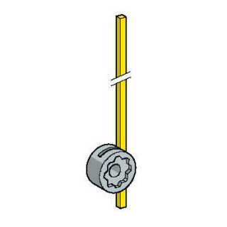 Рычаг концевого выключателя, ZCKY, metal square rod 3 mm L=125 mm, -25..+70 °C, ZCKY54 main