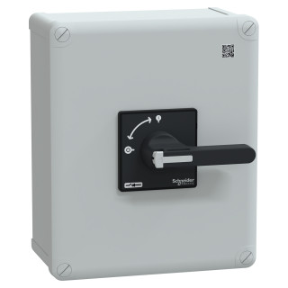 Enclosed switch disconnector,TeSys Control,for ON/OFF, 100A, 3P, IP65, long handle main