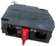 Single contact block, Harmony XALD, XALK, silver alloy, rear mounting, screw clamp terminal, 1NC alt_view_2