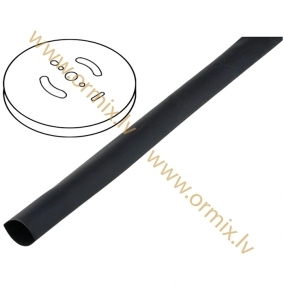 Termocaurule; 2:1; 1.6mm; 1.6-BK main