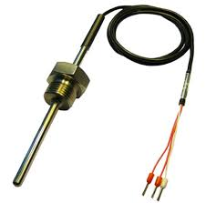 Датчик температуры с резьбой, PT100, 6 x 50mm, cable 3m, -50….250ºC, 2000.00.579 Pixsys