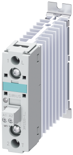 Solid-state contactor 3RF2, 1-ph. AC51 20 A/AC 15 12 A 48-600 V/24 V DC, 3RF2320-1BA06, Siemens main