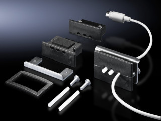 SZ Connector gland, small, for 3 cable Ø 4-6 mm, 2400500 Rittal