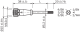 Connector with cable YF2A15-100VB5XLEAX, M12, 5-PIN, straight, female, cable 10m, IP65/IP66K/IP67, 2096241 Sick alt_view_2