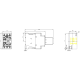 Contactor, AC-3e, 12 A/5.5 kW/400 V, 3-pole, 24 V DC, 2 NO+2 NC, screw terminal, 3RT2024-1BB44, Siemens alt_view_3