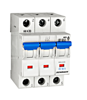OV-Automātslēdzis, 40A, 15=800A, 3-pole, Schrack Teknik, BN510340-- main