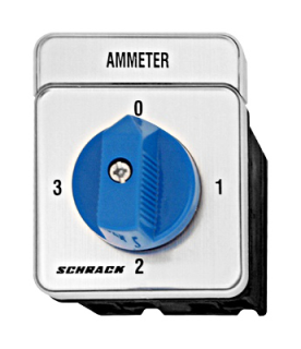 Ammeter switch for 3 current transformer circuits, IN009A00 Schrack Technik main