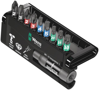 Bit-Check 10 Impaktor 1, 10 pieces, 05057680001 Wera main
