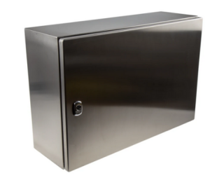 Wall mounted enclosure, PanelSeT S3X, stainless steel 304L, plain door, 400x600x200mm, IP66 main