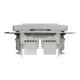 Telephone socket, Sedna Design & Elements, 2xRJ11, PRO, aluminium alt_view_2