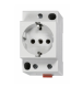 Socket outlet DIN Standard 16A, 250VAC, BZ325004 Schrack Technik alt_view_2