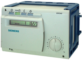 RVP340 apkures regulators, Siemens, S55370-C136 main