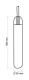 TUBA 1, pluds, 1'', 85C, kabelis 3m 0TUBA1ECO ATMI alt_view_2