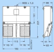 Momentary-contact foot switch, 2-pedal cable entry M25x1.5 IP65, 1 NO + 1 NC/..., 3SE2932-0AB20, Siemens alt_view_2