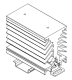 DISSIP. WF151200 25A - DIN ADAPTER SO sērijām, radiators, 2200.00.090 Pixsys alt_view_4
