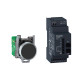 Wireless push button and configurable receiver, Harmony XB5R, Harmony XB4, with 10 colored caps, metal, 22mm, 24...240V AC DC main
