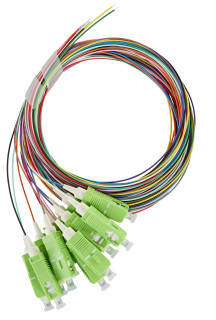 FO Pigtail SC/APC, 9/125æm OS2, 2.0m, Easy Strip, 12pcs, HLP09D122P Schrack Technik