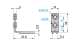Safety switches XCS, right angled key, for plastic switch, XCSZ84 alt_view_2