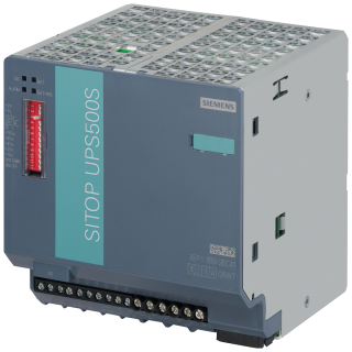 Uninterruptible power supply SITOP UPS500S 2.5 kW, 24 V DC/15 A with USB, 6EP1933-2EC41, Siemens main