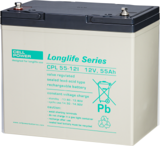 Battery CPL 55-12I Cellpower 12V, 55Ah, 228x138x213mm main