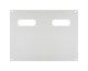Roof panel for cable gland plates W=800 D=600mm main