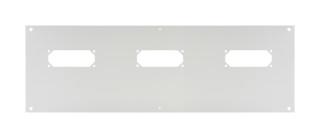 Roof panel for cable gland plates W=1200 D=400mm