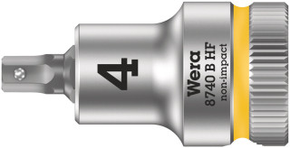8740 B HF Zyklop bit socket with holding function, 3/8" drive, 4 x 35 mm, 05003031001 Wera main