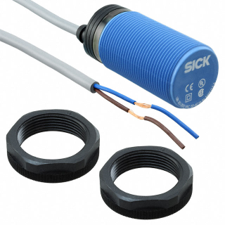 CM30-16BAP-KW1 Capacitive proximity sensor M30, 250VAC Sn=16mm, 2 wire switchable NO or NC, Flush, Cable 2-wire 2 m 6028411 Sick main