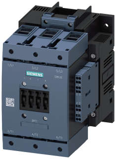 Contactor, AC-3e, 115 A/55 kW/400 V, 3-pole, 440-480 V AC/DC, 1 NO+1 NC, conn..., 3RT1054-8AR38-0PR0, Siemens main