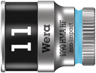 8790 HMA HF Zyklop socket with 1/4" drive with holding function, 11 x 23 mm, 05003726001 Wera main