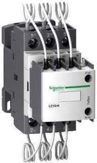 Capacitor contactor, Tesys Deca, 25kVAR at 400/415V 50Hz, 230V AC 50/60Hz coil, screw clamp terminals main