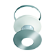 Cover plate and design ring for PD-C360/8 and MD-C360/8 main